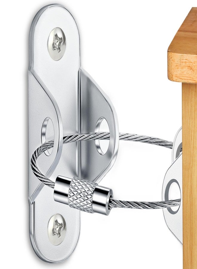 ChenYu Furniture Anchors 10 Pack for Baby proofing and Furniture Wall Anchor, Wall Anchors for Baby proofing cabinets, Securing 400 lbs, Safety Essentials for Home - Image 1